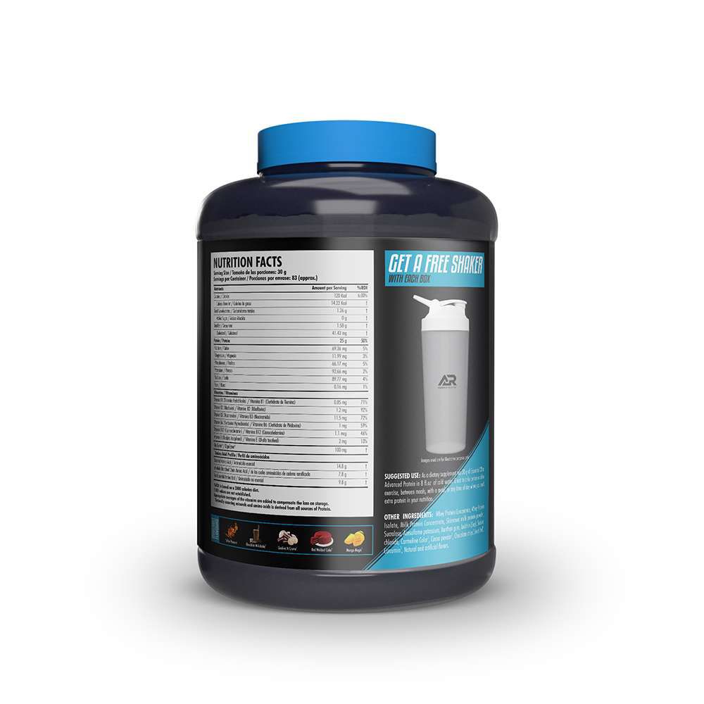 AR ESSENTIAL WHEY 5.5 LB . 83 SERVINGS . TOFFEE POPCORN