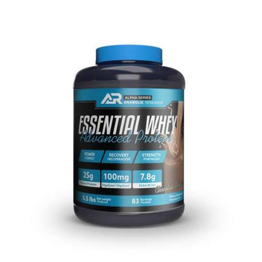 AR ESSENTIAL WHEY 5.5 LB . 83 SERVINGS . TOFFEE POPCORN