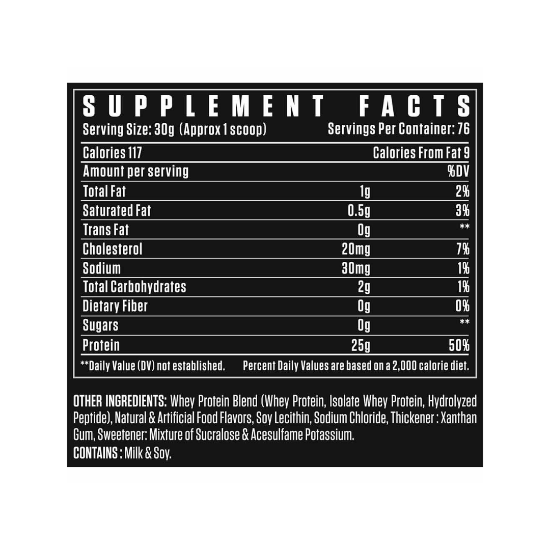 Dexter Jackson Black Series Whey, 2.27 kg (5 lb), Blueberry Muffine