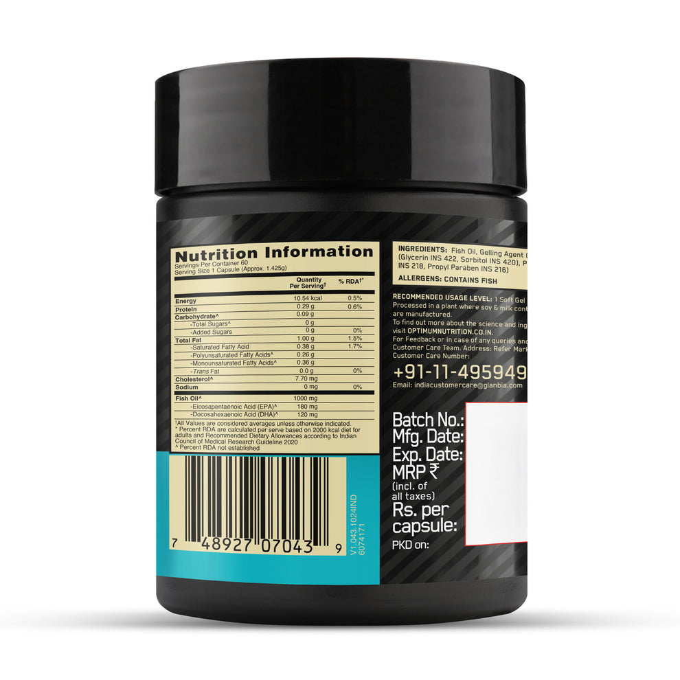 ON (OPTIMUM NUTRITION) FISH OIL