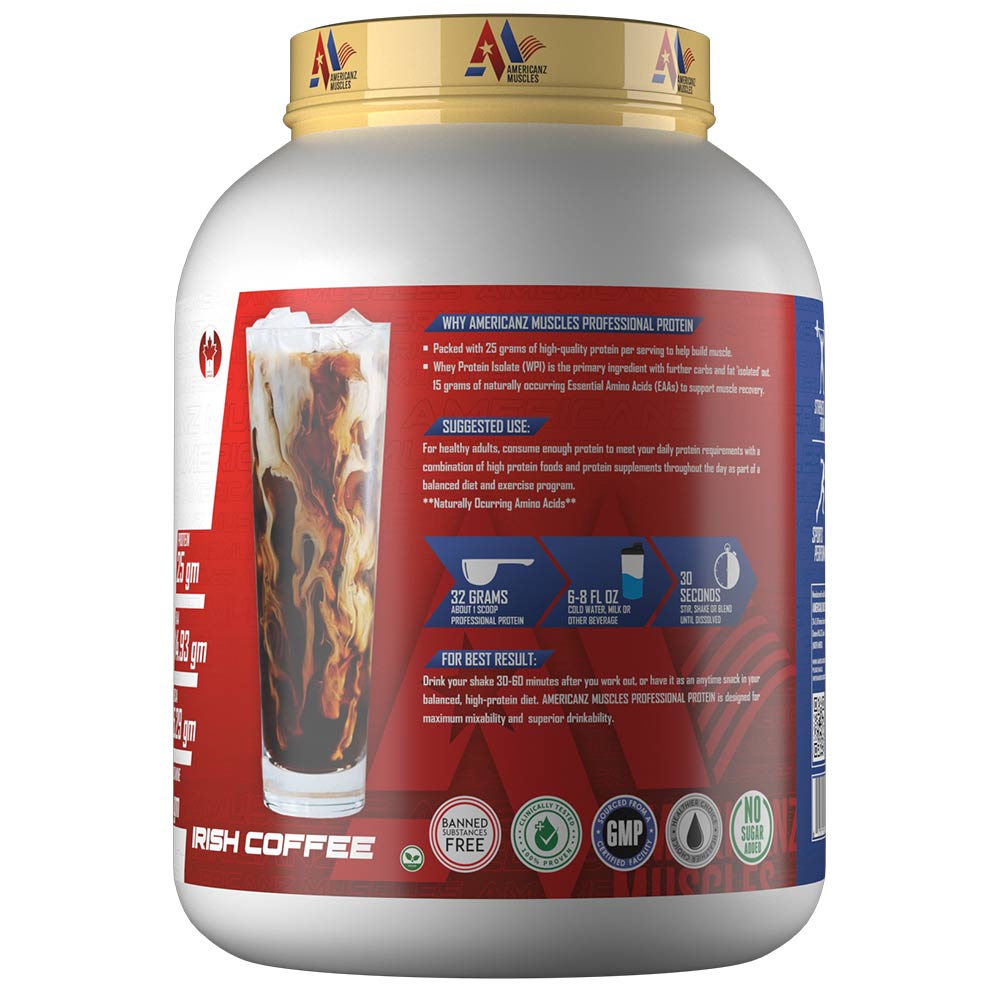 AMERICAN MUSCLE AMERICAN PROFESSIONAL PROTEIN - CHETHAN SUPPS.77