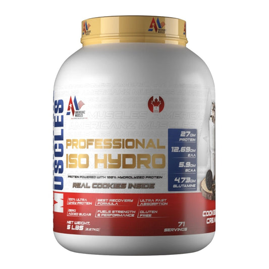Americanz Muscles Isolate Hydro 2.2kg | Chethansupps.77 - CHETHAN SUPPS.77