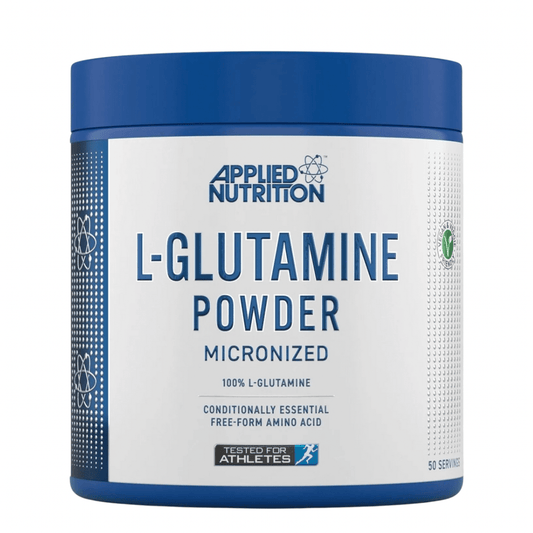 Applied Nutrition L Glutamine Powder, Unflavoured (500g - 100 Servings) | Chethansupps.com - CHETHAN SUPPS.77