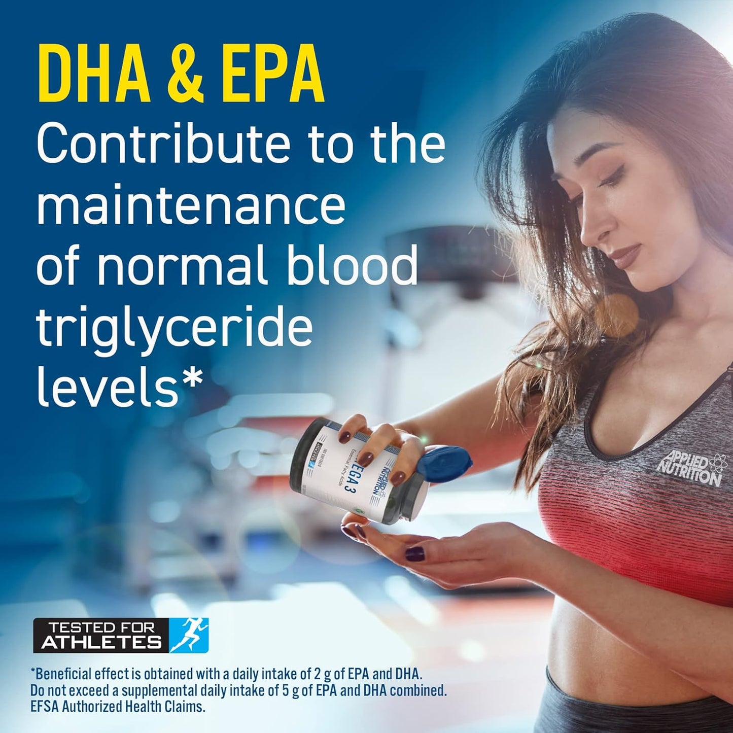 Applied Nutrition Omega 3 | 1000mg | Chethansupps.com - CHETHAN SUPPS.77