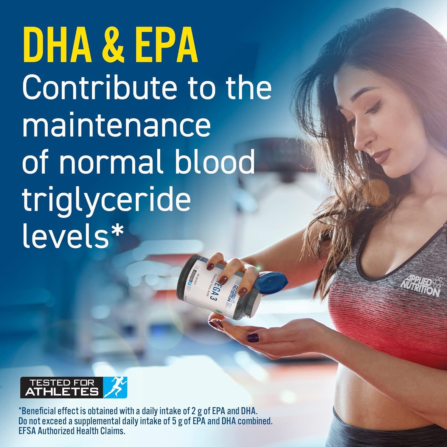 Applied Nutrition Omega 3 | 1000mg | Chethansupps.com - CHETHAN SUPPS.77