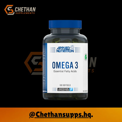 Applied Nutrition Omega 3 | 1000mg | Chethansupps.com - CHETHAN SUPPS.77