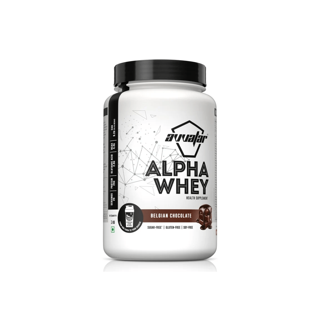 AVATAR alpha whey 1 kg ( 25 serv ) - CHETHAN SUPPS.77