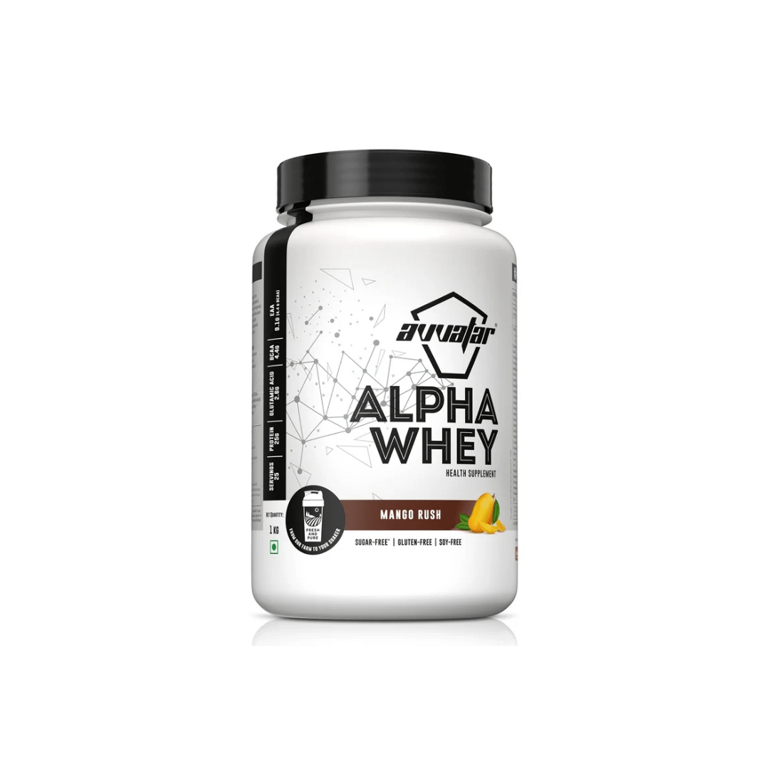 AVATAR alpha whey 1 kg ( 25 serv ) - CHETHAN SUPPS.77
