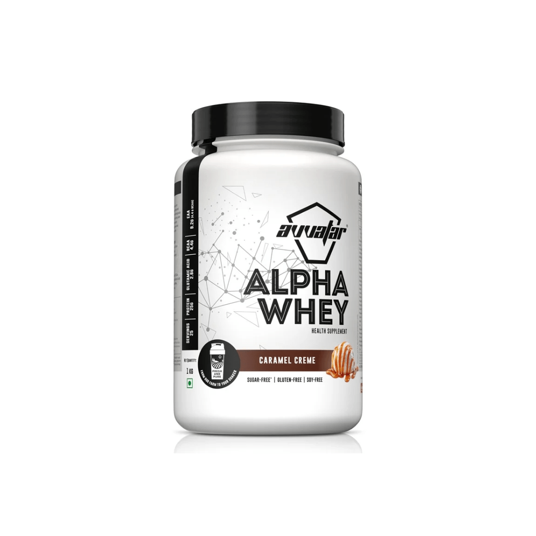 AVATAR alpha whey 1 kg ( 25 serv ) - CHETHAN SUPPS.77