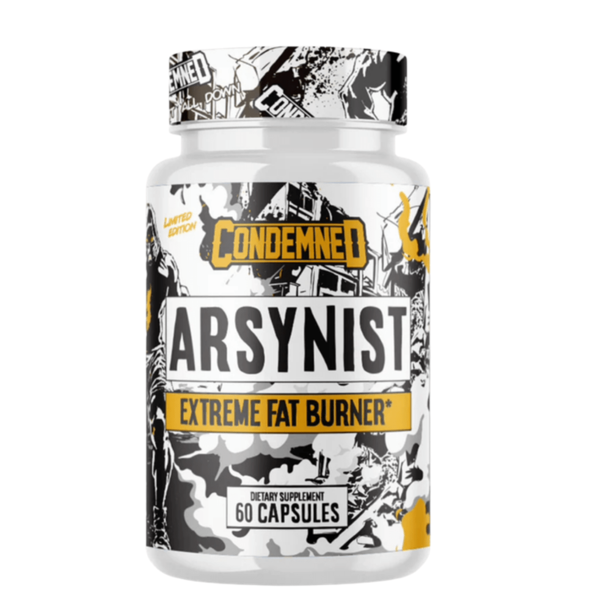 Condemned Labz Arsynist Fat Burner, 60 capsules. | Chethansupps.com - CHETHAN SUPPS.77
