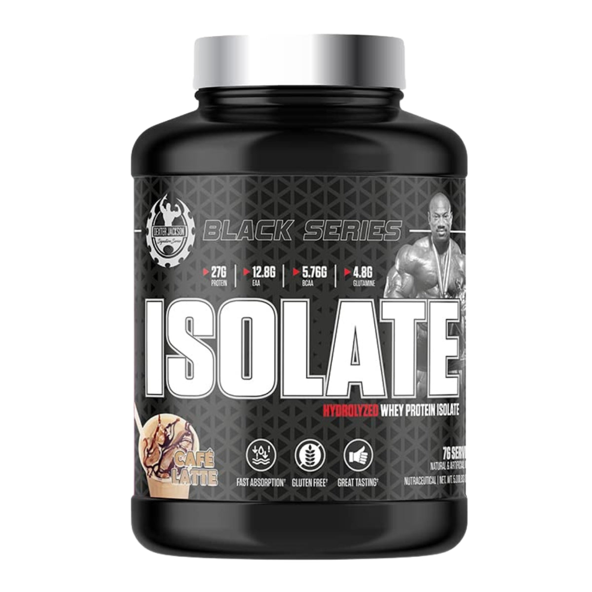 Dexter Jackson Black Series Isolate Protein Powder | Hydrolyzed Whey Protein Isolate 5lbs | Chethansupps77 - CHETHAN SUPPS.77