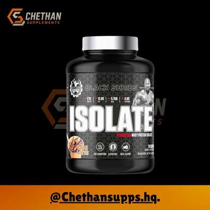 Dexter Jackson Black Series Isolate Protein Powder | Hydrolyzed Whey Protein Isolate 5lbs | Chethansupps77 - CHETHAN SUPPS.77