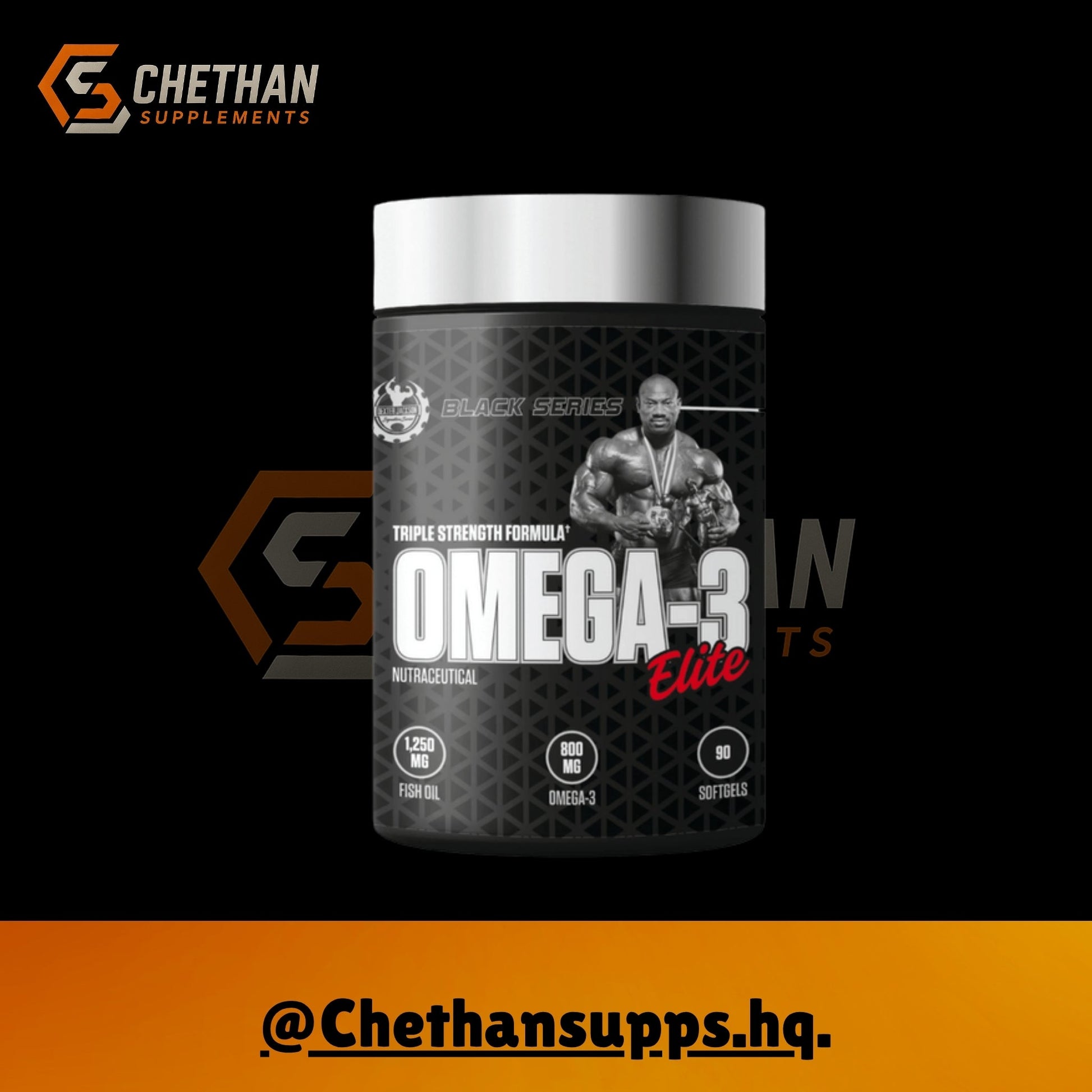 Dexter Jackson Black Series Omega 3 Elite | Chethansupps.com - CHETHAN SUPPS.77
