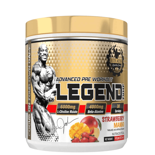 Dexter Jackson Legend Pump, 430 g (0.95 lb), Strawberry Mango - CHETHAN SUPPS.77