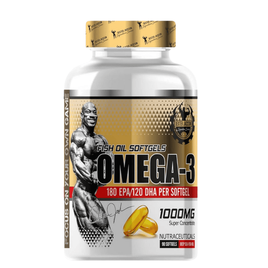 Dexter Jackson Omega - 3, 90 softgels - CHETHAN SUPPS.77