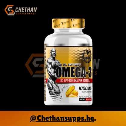 Dexter Jackson Omega - 3, 90 softgels - CHETHAN SUPPS.77