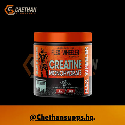 Flex Wheeler Nutrition Creatine Monohydrate, 300 g (0.66 lb) - CHETHAN SUPPS.77
