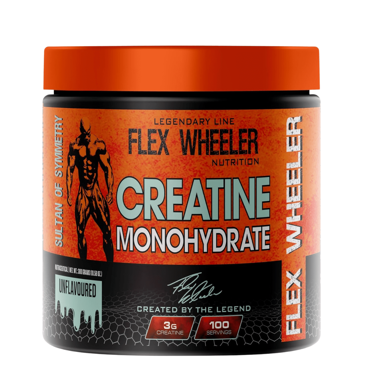 Flex Wheeler Nutrition Creatine Monohydrate, 300 g (0.66 lb) - CHETHAN SUPPS.77