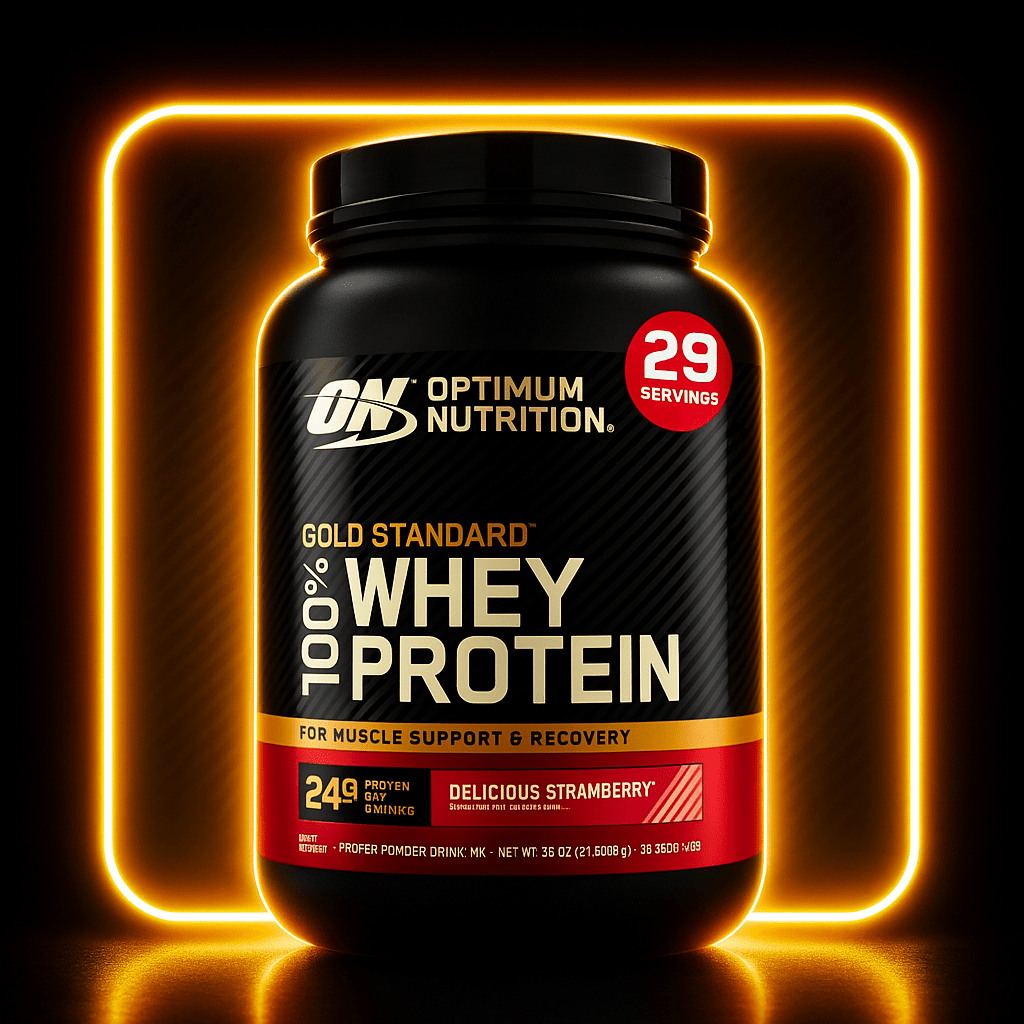 Gold Standard 100% Whey Protein Powder | Cookies & Cream | 2 lbs - CHETHAN SUPPS.77