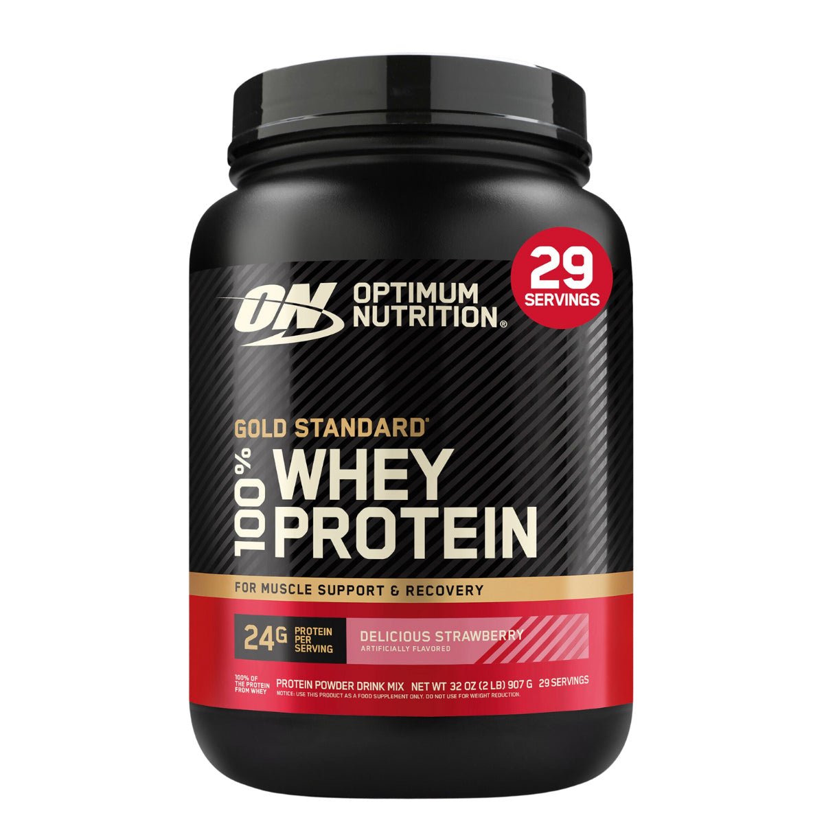 Gold Standard 100% Whey Protein Powder | Cookies & Cream | 2 lbs - CHETHAN SUPPS.77