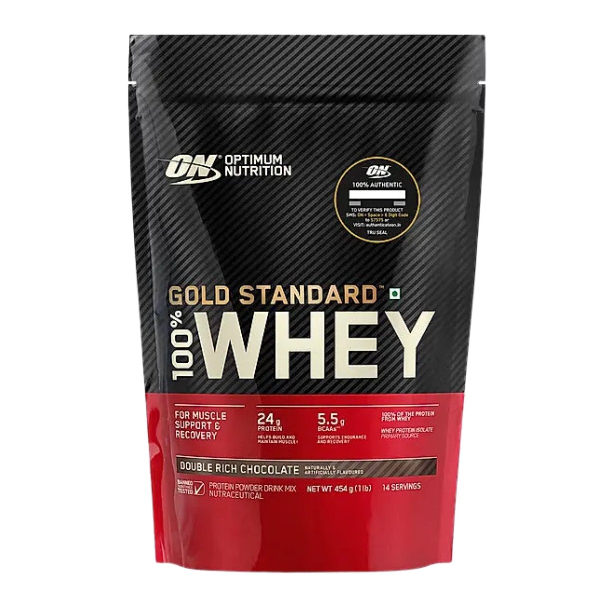 Gold Standard 100% Whey Protein Powder | Double Rich Chocolate | 1 lbs - CHETHAN SUPPS.77