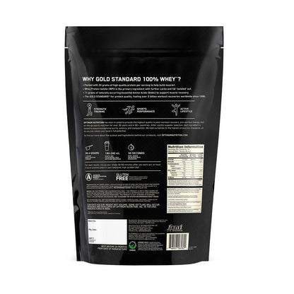 Gold Standard 100% Whey Protein Powder | Double Rich Chocolate | 1 lbs - CHETHAN SUPPS.77