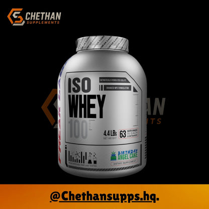ISO WHEY 100 - HYDROLYZED WHEY PROTEIN ISOLATE - CHETHAN SUPPS.77