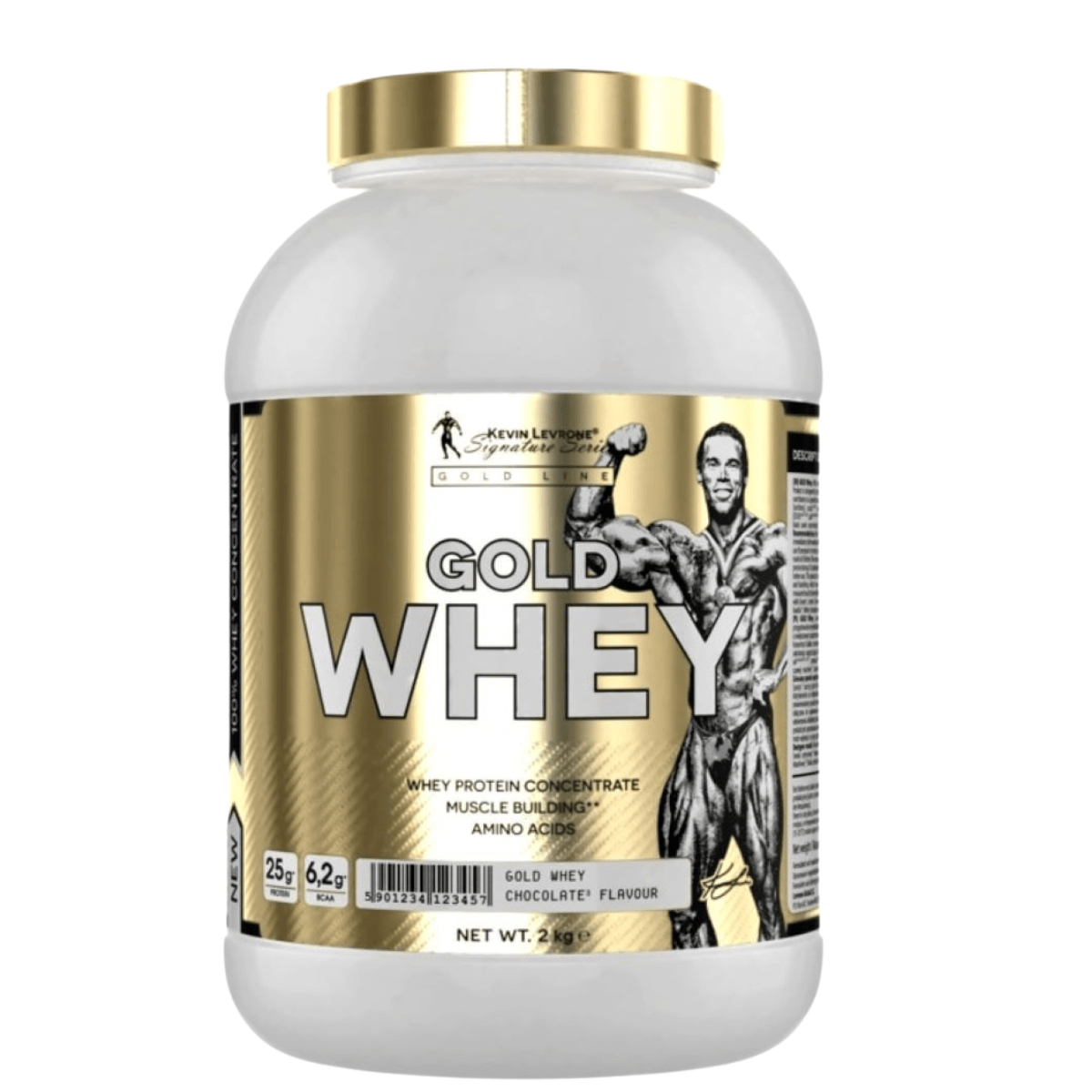Kevin Levrone Gold Whey, 2 kg (4.4 lb), Cafe Frappe - CHETHAN SUPPS.77