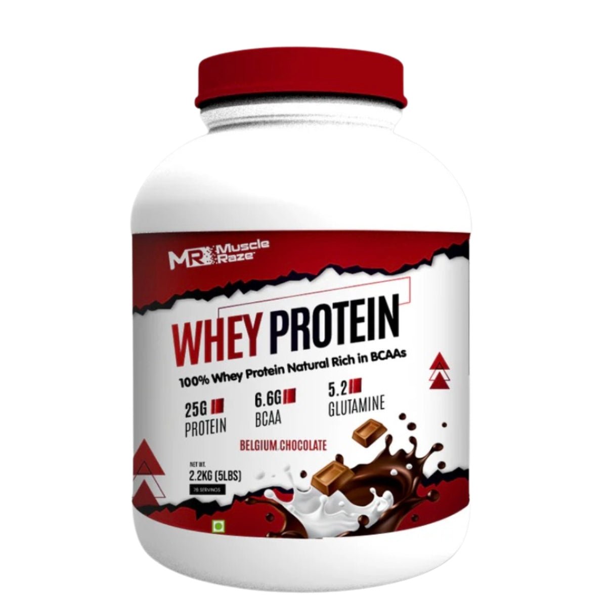 Mr. whey | MuscleRaze Whey Protein 5lbs, 2.2kg - CHETHAN SUPPS.77