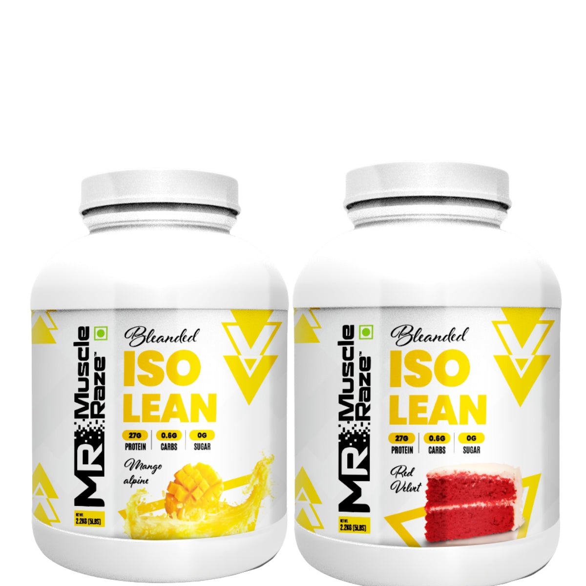 Muscle Reign ISO Lean Protein 2.2KG,, - 27g Protein, Zero Sugar - CHETHAN SUPPS.77