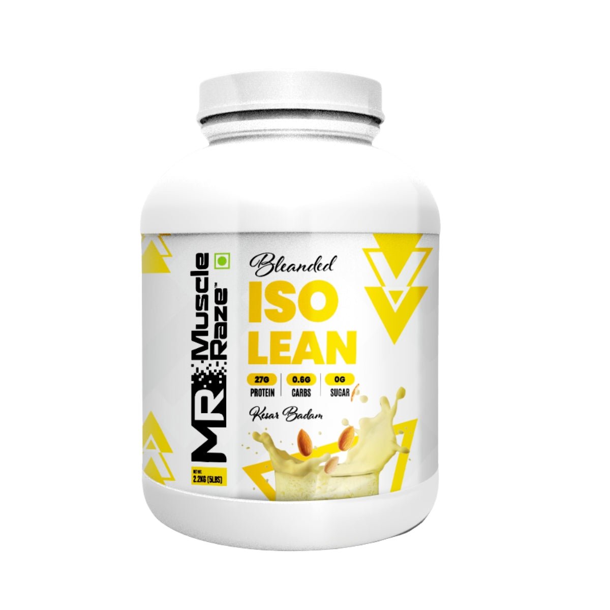 Muscle Reign ISO Lean Protein 2.2KG,, - 27g Protein, Zero Sugar - CHETHAN SUPPS.77