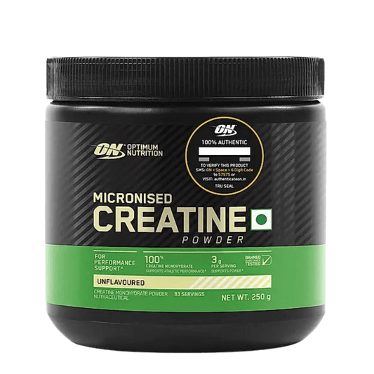 ON (Optimum Nutrition) Micronized Creatine Powder, 250 g (0.55 lb) - CHETHAN SUPPS.77