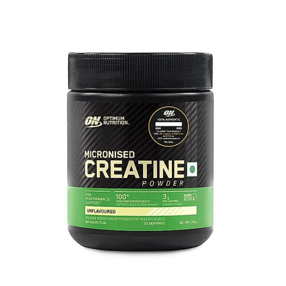 Optimum Nutrition ( ON ) micronised 100 gram unflavoured - CHETHAN SUPPS.77