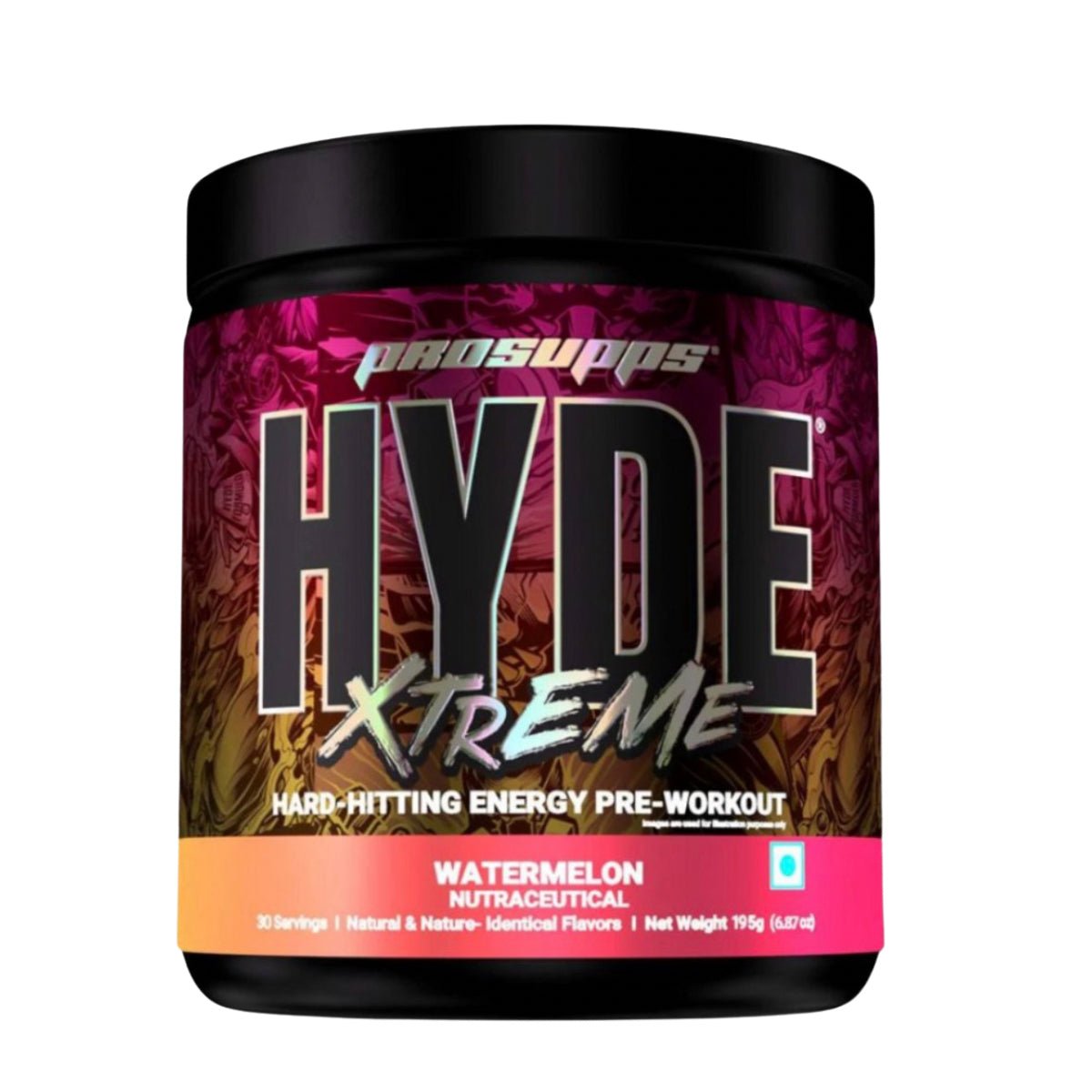 ProSupps Hyde Xtreme Pre Workout 195gm (30 Servings) - CHETHAN SUPPS.77