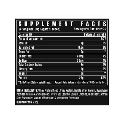 Dexter Jackson Black Series Whey, 2.27 kg (5 lb), Blueberry Muffine