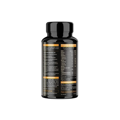 MuscleBlaze Omega 3 Fish Oil Gold 3x Triple Strength (EPA & DHA)