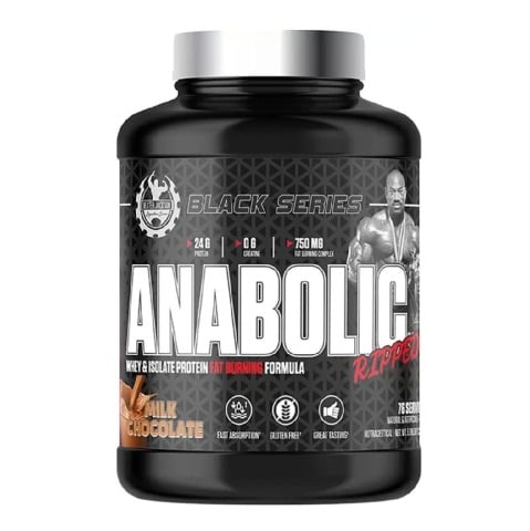 Dexter Jackson Black Series Anabolic Ripped Whey, 2.27 kg (5 lb), Milk Chocolate