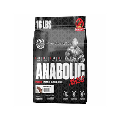 Dexter Jackson Black Series Anabolic Mass Gainer, 7.27 kg (16 lb), Double Chocolate