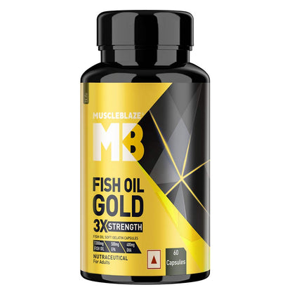 MB (MUSCLE BLAZE) FISH OIL GOLD 3X STRENGTH