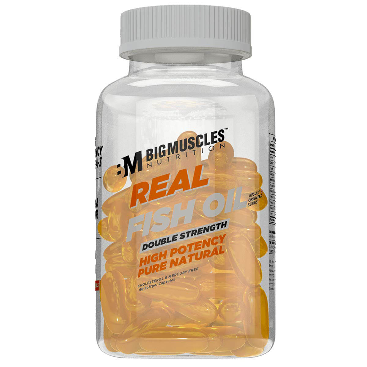 BIG MUSCLE REAL FISH OIL (double strength)