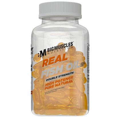 BIG MUSCLE REAL FISH OIL (double strength)