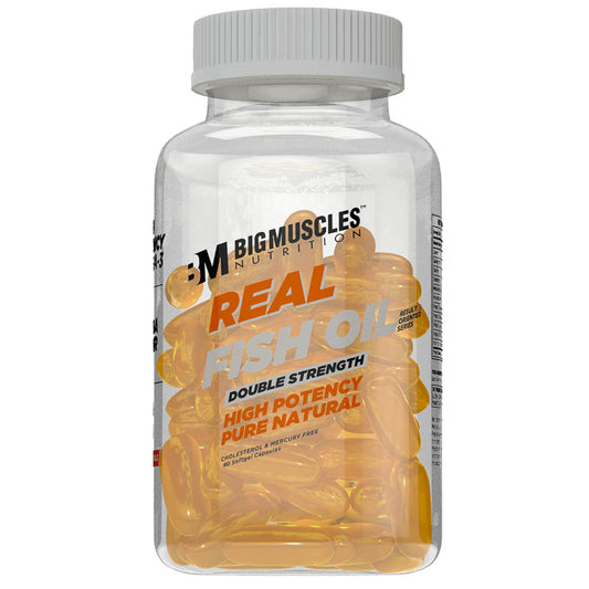 BIG MUSCLE REAL FISH OIL (double strength)