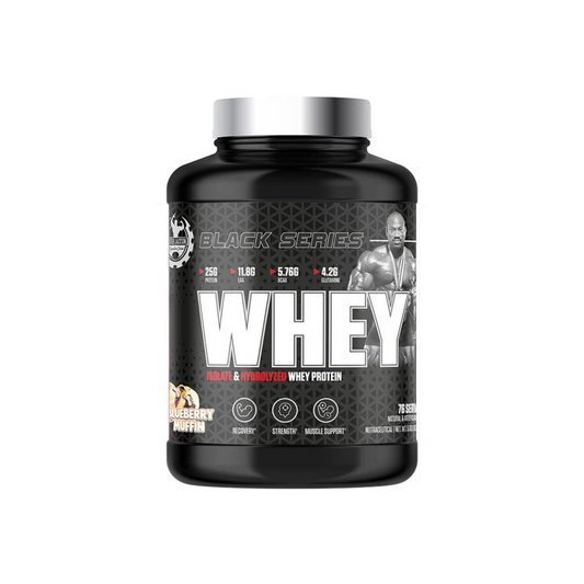 Dexter Jackson Black Series Whey, 2.27 kg (5 lb), Blueberry Muffine