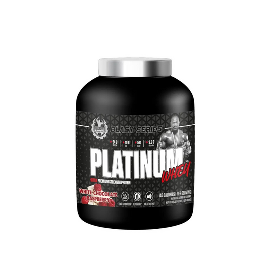 Dexter Jackson Platinum Whey Protein | 4 Lbs - White Chocolate Raspberry