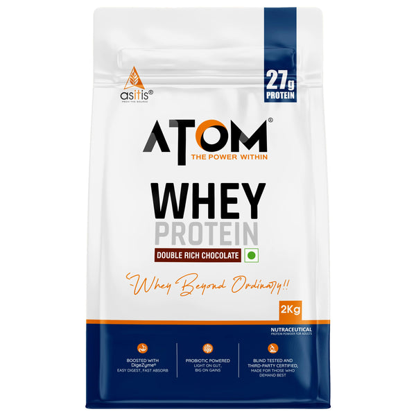 ATOM Whey Protein | USA Labdoor Certified For Accuracy & Purity