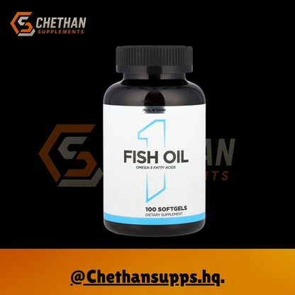 RULE1 Omega 3, 100 Softgels - CHETHAN SUPPS.77